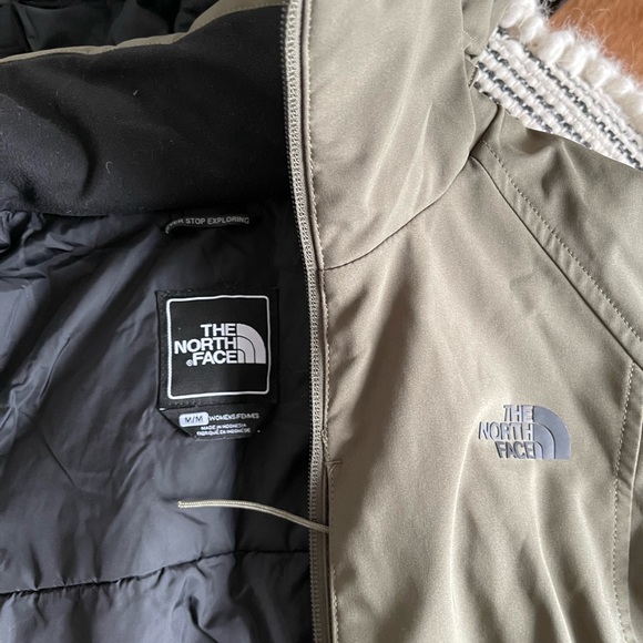 The North face dark olive green jacket - Picture 2 of 4